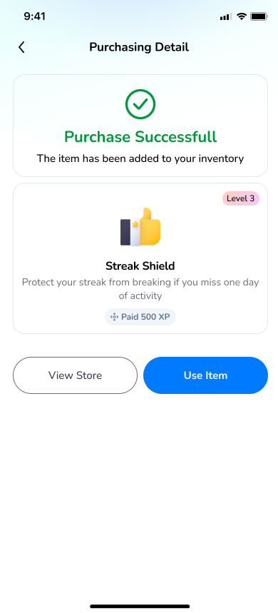 Payment successful